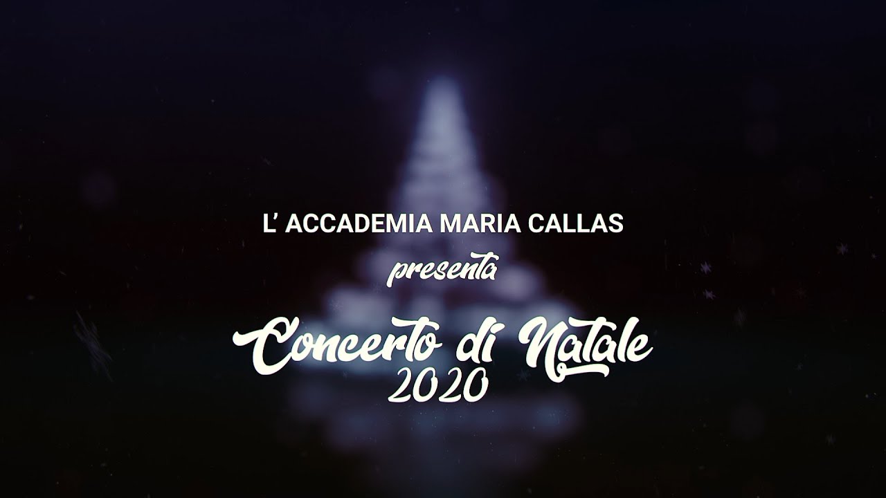 Concerto di Natale 2020 degli allievi dell’accademia